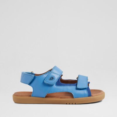 Kp Strand Junior Azure Blue Leather Sandals