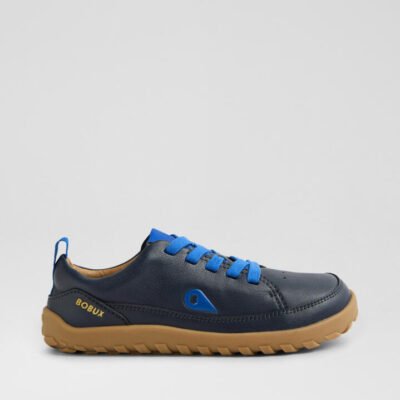Kp Evo Navy Leather Sneakers TheSneakerLounge Kids Kp Evo Navy Leather Sneakers