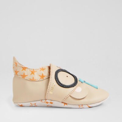 Ss Magic Mouse Smoke Grey Leather Flat Shoes TheSneakerLounge Kids Ss Magic Mouse Smoke Grey Leather Flat Shoes