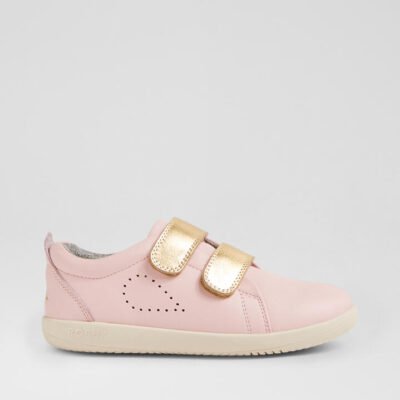 Kp Grass Court Ballet Pink Leather Flat Shoes TheSneakerLounge Kids Kp Grass Court Ballet Pink Leather Flat Shoes