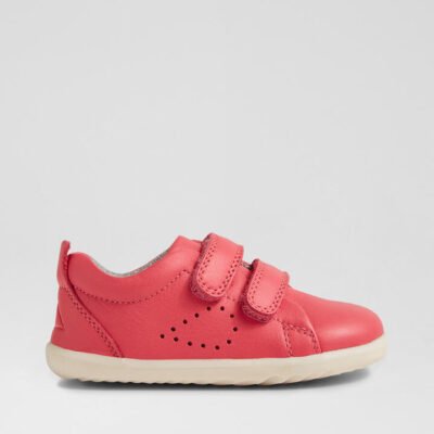 Su Grass Court Infant Radiant Raspberry Leather Flat Shoes