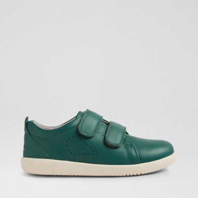 Kp Grass Court Rainforest Leather Flat Shoes TheSneakerLounge Kids Kp Grass Court Rainforest Leather Flat Shoes