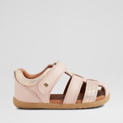 Su Roam Infant Cameo Rose Leather Sandals TheSneakerLounge Kids Su Roam Infant Cameo Rose Leather Sandals