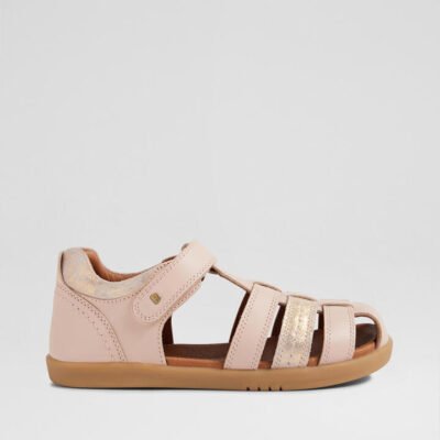 Kp Roam Junior Cameo Rose Leather Flat Shoes