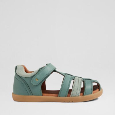Kp Roam Junior Iceberg Green Leather Flat Shoes