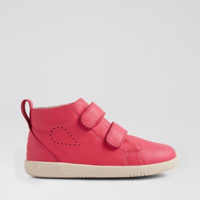 Kp Grass Court High Radiant Raspberry Leather Ankle Boots TheSneakerLounge Kids Kp Grass Court High Radiant Raspberry Leather Ankle Boots