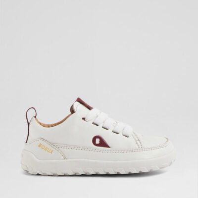 Iw Evo Toddler White Leather Lace Up Flats