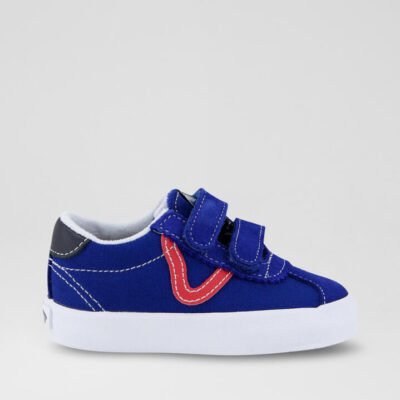 Sport Low V Toddler Blue Multi Canvas Sneakers