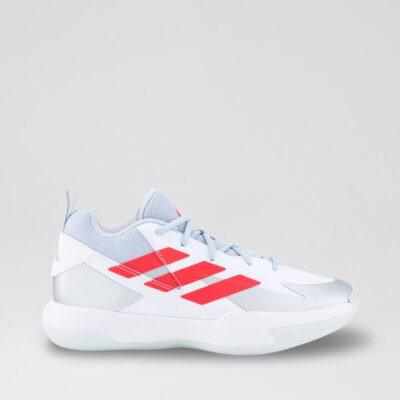 Cross Em Up Youth White Blue Red Sneakers TheSneakerLounge Kids Cross Em Up Youth White Blue Red Sneakers