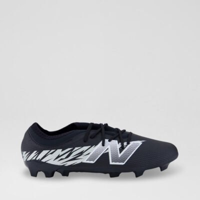 Furon Junior Black White Leather Sneakers