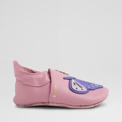 Ss Athalia Infant Lilas Leather Flat Shoes