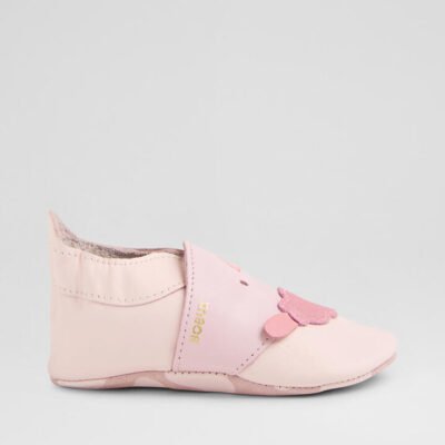 Ss Binky Sheep Infant Heavenly Pink Leather Flat Shoes