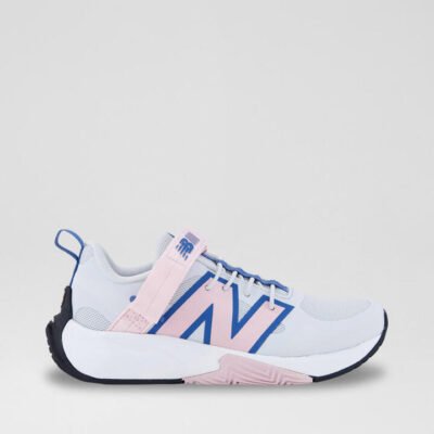 Fuel Cell Play Junior Grey Pink Navy Mesh Sneakers