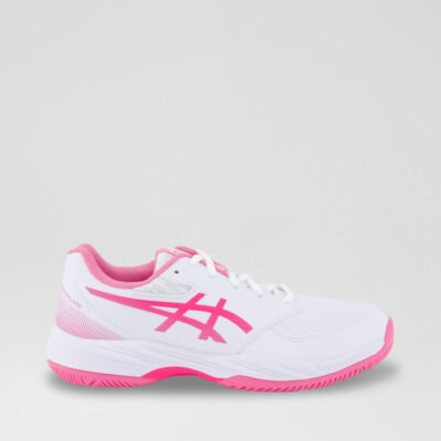 Netburner Ballistic Youth White Pink Mesh Leather Sneakers
