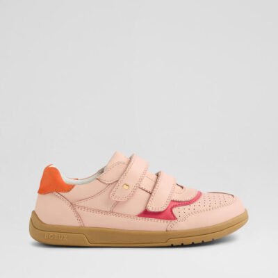 Kp Hunter Junior Cameo Rose Nasturtium Leather Flat Shoes