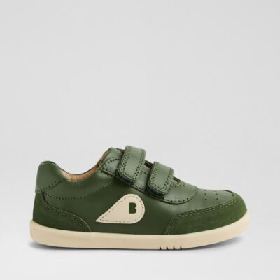 Iw Champ Toddler Bronze Green Leather Sneakers