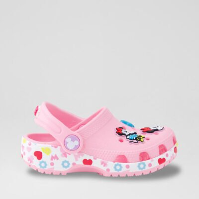Mickey & Friends Clog Junior Pink Eva Sandals TheSneakerLounge Kids Mickey & Friends Clog Junior Pink Eva Sandals