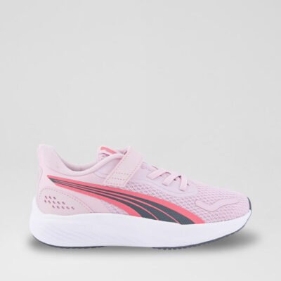 Pounce Lite Junior Pink White Sneakers
