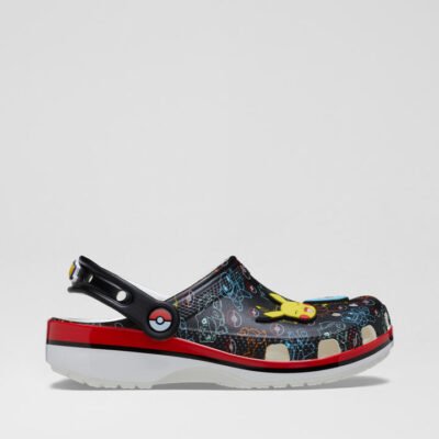 Pokemon Clog Junior Black Eva Sandals