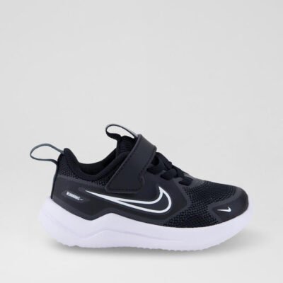 Cosmic Runner Toddler Black White Fabric Sneakers