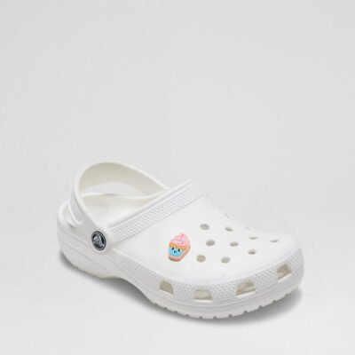 Cupcake With Smile Pink Rubber Jibbitz