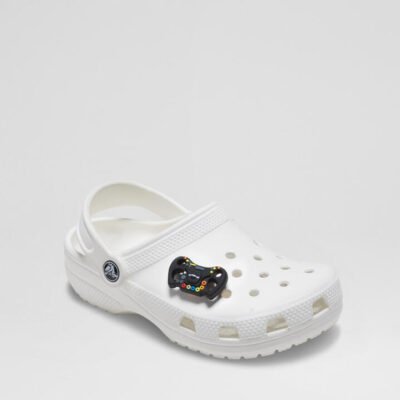 Race Car Wheel Black Rubber Jibbitz