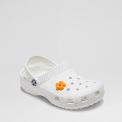 Orange Flower Rubber Jibbitz