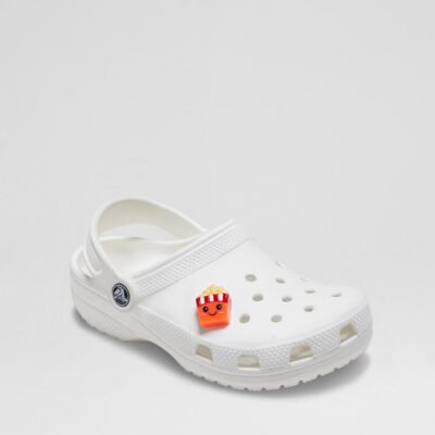 Cutesy Popcorn Yellow Rubber Jibbitz