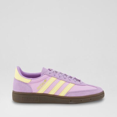 Handball Spezial Youth Purple Yellow Suede Sneakers TheSneakerLounge Kids Handball Spezial Youth Purple Yellow Suede Sneakers