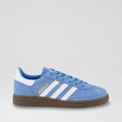 Handball Spezial Junior Blue Suede Sneakers TheSneakerLounge Kids Handball Spezial Junior Blue Suede Sneakers