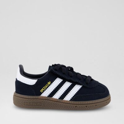 Handball Spezial Toddler Black White Suede Sneakers TheSneakerLounge Kids Handball Spezial Toddler Black White Suede Sneakers