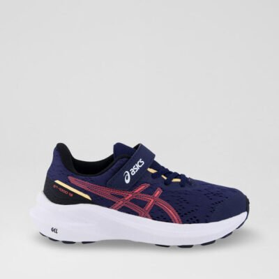 Gt 1000 13 Junior Navy Red Mesh Sneakers