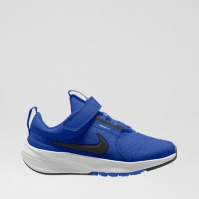 Star Runner 5 Junior Royal Blue Fabric Sneakers TheSneakerLounge Kids Star Runner 5 Junior Royal Blue Fabric Sneakers