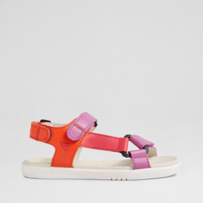 Kp Vine Junior Orchid Leather Sandals