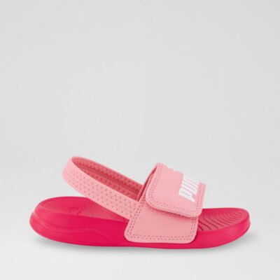 Popcat 20 Toddler Pink Fabric Sandals