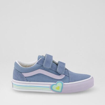 Old Skool Junior Blue Fabric Sneakers