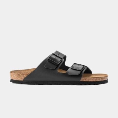 Birkenstock Unisex Arizona Black Smooth Leather Regular TheSneakerLounge Birkenstock Birkenstock Unisex Arizona Black Smooth Leather Regular
