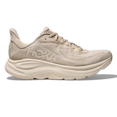 Mens Hoka Clifton 10 Oatmeal TheSneakerLounge HOKA Mens Hoka Clifton 10 Oatmeal