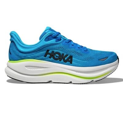 Mens Hoka Bondi 9 Skyward Blue TheSneakerLounge HOKA Mens Hoka Bondi 9 Skyward Blue