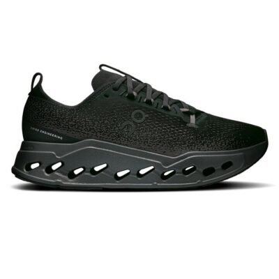 Mens On Running Cloudsurfer Max (Wide) Black TheSneakerLounge On Running Mens On Running Cloudsurfer Max (Wide) Black