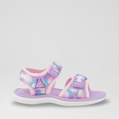 Fern Toddler Rainbow Canvas Sandals