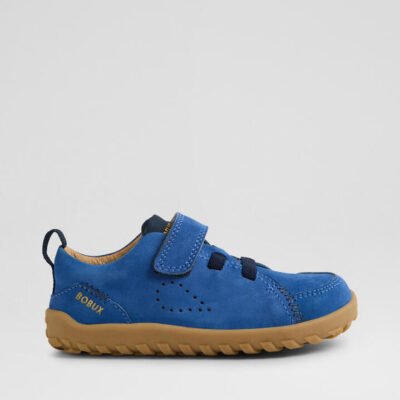 Su Prime Infant Olympian Blue Leather Sneakers TheSneakerLounge Kids Su Prime Infant Olympian Blue Leather Sneakers