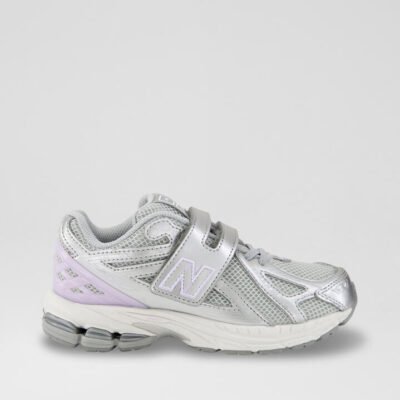 1906 Junior Grey Lilac Fabric Sneakers TheSneakerLounge Kids 1906 Junior Grey Lilac Fabric Sneakers