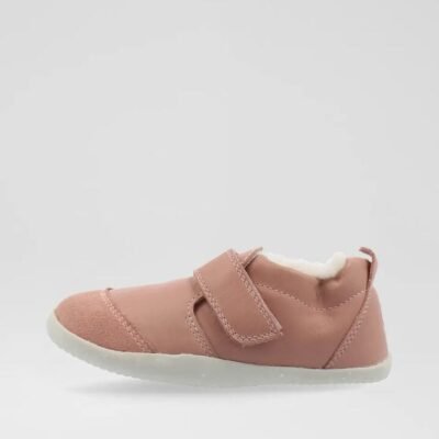 Marvel Arctic Pre Rose Leather Flat Shoes TheSneakerLounge Kids Marvel Arctic Pre Rose Leather Flat Shoes