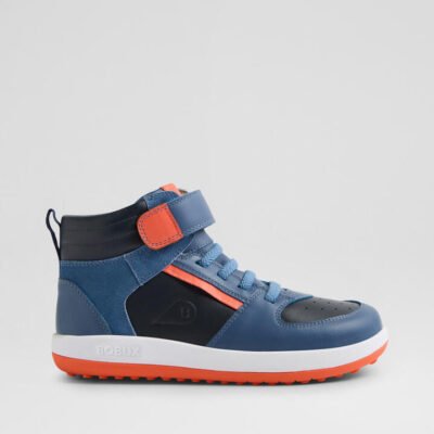 Kp Topspin Junior Blue Indigo Leather Ankle Boots