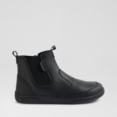 Kp Jodhpur 2 Junior Black Leather Ankle Boots