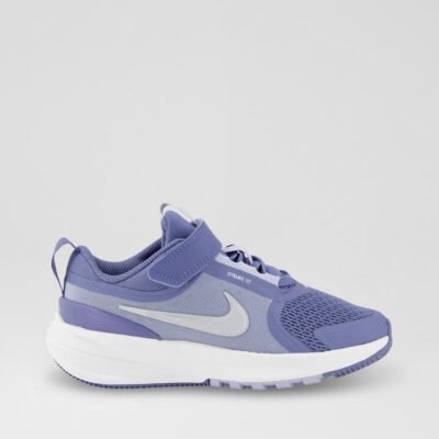 Star Runner 5 Junior World Indigo Silver Canvas Sneakers TheSneakerLounge Kids Star Runner 5 Junior World Indigo Silver Canvas Sneakers