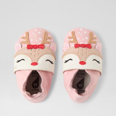 Ss Dancer Infant Gold White Leather Flat Shoes