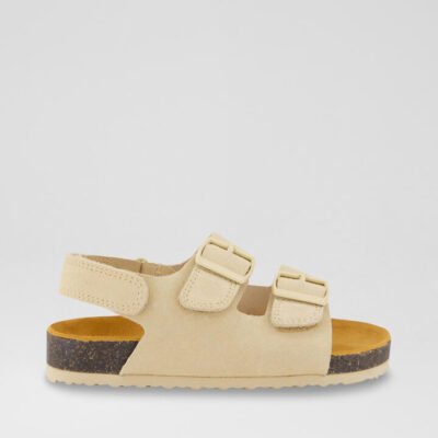 Remy Toddler Wheat Leather Sandals