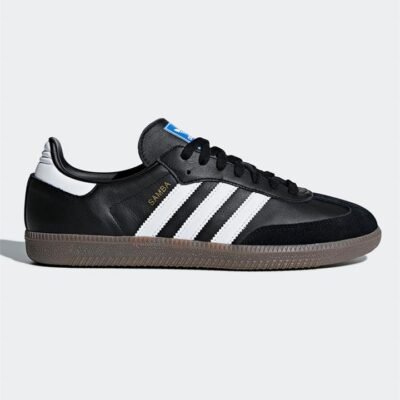 Womens Adidas Samba OG Core Black/Ftwr White/Gum5 TheSneakerLounge Adidas Womens Adidas Samba OG Core Black/Ftwr White/Gum5